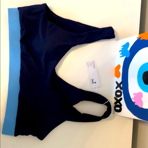 light and dark blue color block bikini 💙🦋🧿 - Picture 3 of 4